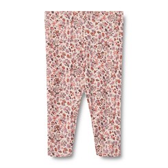 Wheat leggings Jules - Pale rose flowers